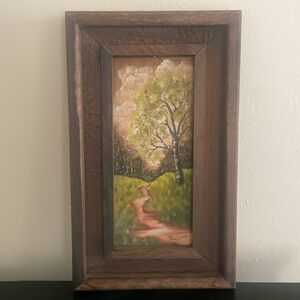 Vintage oil painting